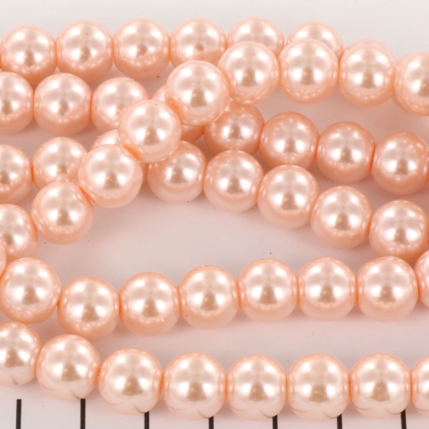 Glass Pearls 10 Mm Light Pink Beads MiyukiWholesale