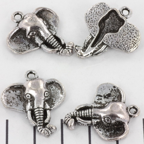 Olifant Mm Zilver Hangers Bedels Miyukigroothandel Nl