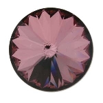swarovski rivoli 14 mm - crystal antique pink foiled