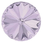 swarovski rivoli 14 mm - smokey mauve foiled