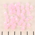 preciosa bicone 6 mm - rose opal