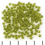 preciosa rond facet 3 mm - olivine