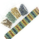bead package peyote bracelet - 6/0 picasso