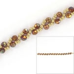 DIY pakket armband rijgen - facet en rocailles