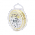 artistic wire 22 gauge 0.64 mm - bare yellow brass