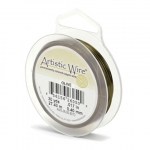 artistic wire 22 gauge - olive