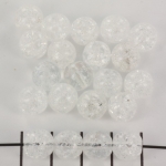 basiskraal rond 10 mm - crystal crackled