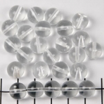 Basic bead round 10 mm - transparent