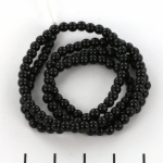 basic bead round 3.5 mm - black
