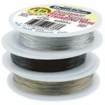 beadalon staaldraad - 19 draden satin silver