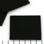 beading foundation 5 x 5 cm - zwart