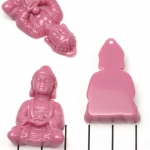 meditation buddha sitting - pink