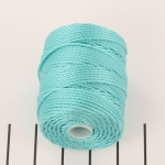 c-lon bead cord tex 400 0.9 mm - ice blue