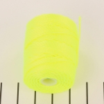 c-lon bead cord tex 400 0.9 mm - neon yellow