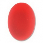 Lunasoft cabochon ovaal 25 mm - cherry