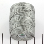 c-lon bead cord tex 400 0.9 mm - argentum lichtgrijs