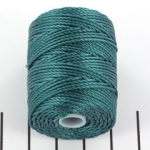 c-lon bead cord tex 400 0.9 mm - cerulean turquoise