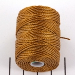 c-lon bead cord tex 400 0.9 mm - gold