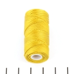 c-lon fine weight bead cord 0.4 mm - aurum