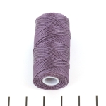c-lon fine weight bead cord 0.4 mm - french lilac