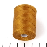 c-lon micro bead cord 0.3 mm - gold