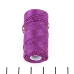 c-lon fine weight bead cord 0.4 mm - grape