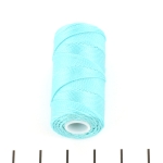 c-lon fine weight bead cord 0.4 mm - ice blue