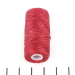 c-lon fine weight bead cord 0.4 mm - red