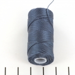 c-lon fine weight bead cord 0.4 mm - indigo
