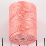 c-lon bead cord 0.5 mm - pink lemonade