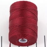 c-lon bead cord 0.5 mm - red