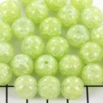 acrylic crackle 12 mm - green