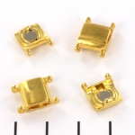 cymbal locket Axos for delica - 24kt gold plated