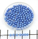 glasparels 3 mm - persian blue