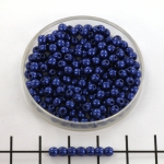 basic bead round 3 mm - saturated metallic ultra violet