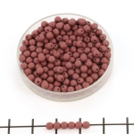 basiskraal rond 3 mm - crushed berry