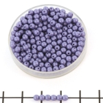 basic bead round 3 mm - powdery lilac