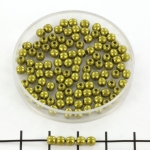 basic bead round 3 mm - saturated metallic meadowlark