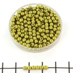 basiskraal rond 3 mm - saturated metallic meadowlark
