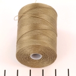 c-lon micro bead cord 0.3 mm - antique brown