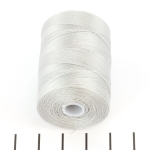 c-lon micro bead cord 0.3 mm - argentum