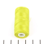c-lon micro bead cord 0.3 mm - chartreuse