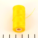 c-lon micro bead cord 0.3 mm - golden yellow