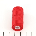 c-lon micro bead cord 0.3 mm - shanghai red