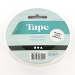 double sided tape 9 mm - transparant 10 meters
