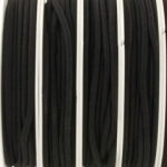 elastiek koord 2.5 mm - zwart