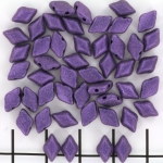 gemduo - metallic suede purple