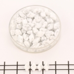 gemduo - silver splash white