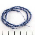 glasparels 2 mm - persian blue