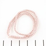 glass pearl 2 mm - champagne pink